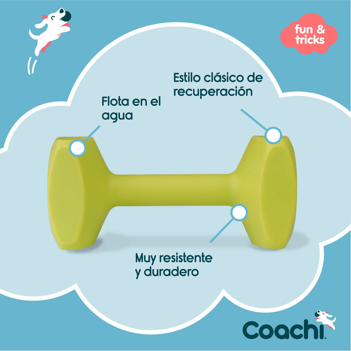 Mokomasis žaislas Coachi TRAINING DUMBBELL